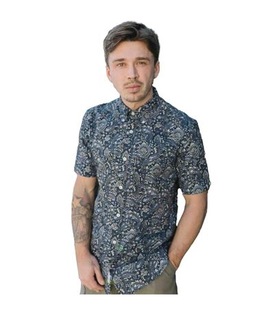 Chemise Ss25 Homme Bleu Marine Lambretta