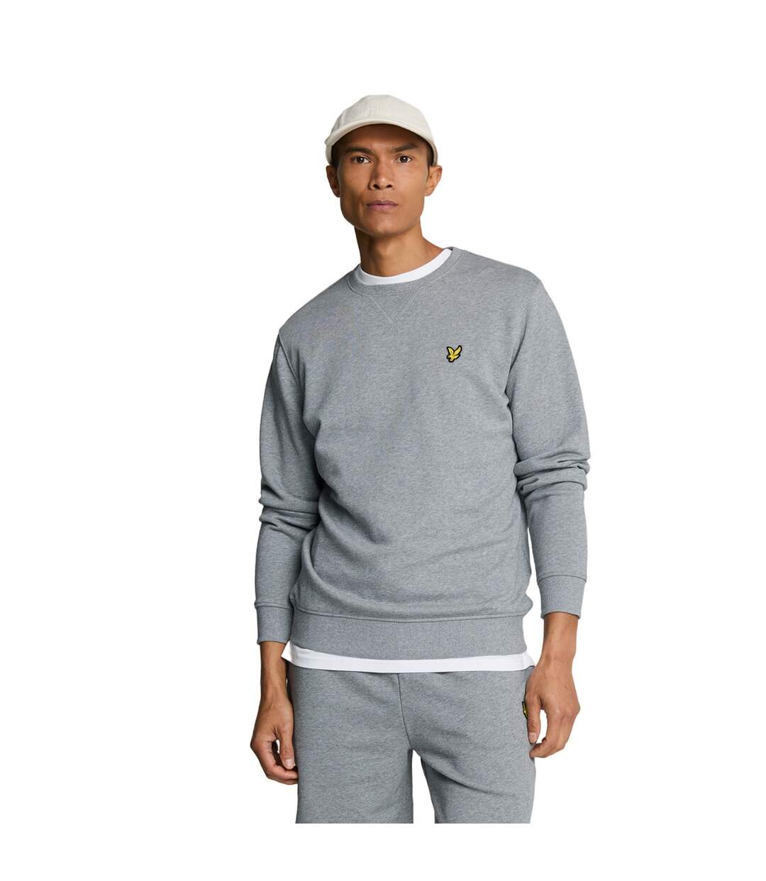 Gris moyen marl Lyle & Scott-3