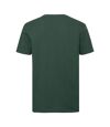 Russell Mens Authentic Pure Organic T-Shirt (Bottle Green)