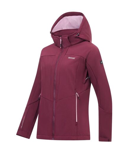 Veste Softshell Desoto Femme Pourpre Regatta