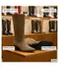 OZABI Bottes Santiag Femme Haute Tige Suédine Talon Bloc 4 cm Bout Pointu-4