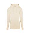 AWDis Womens/Ladies Girlie College Hoodie (Vanilla)