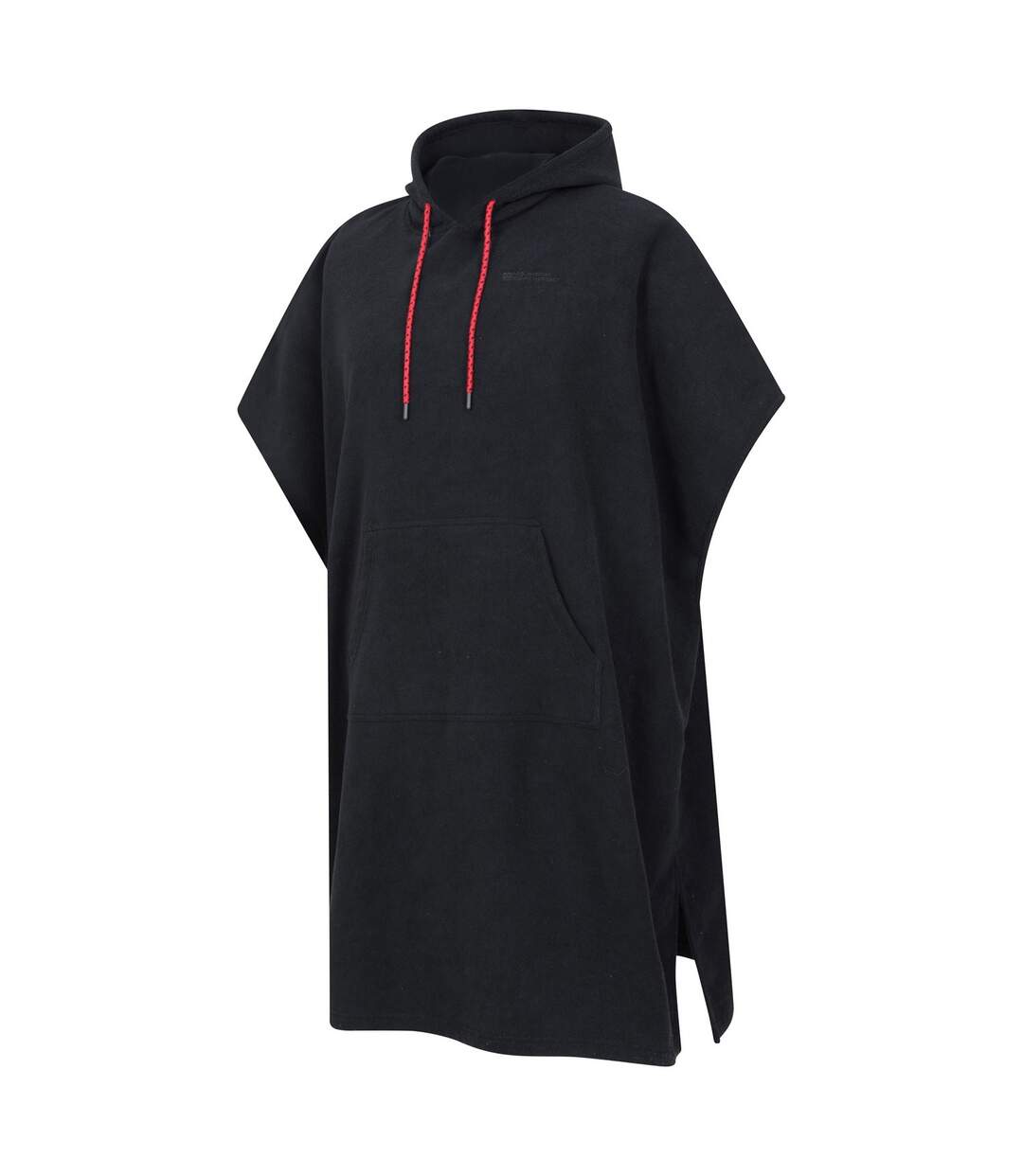 Mens driftwood poncho one size black Mountain Warehouse