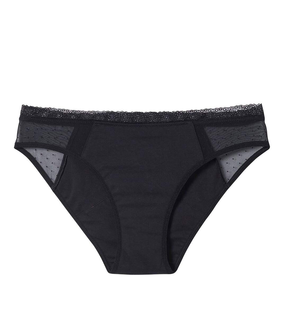 Culotte menstruelle noire Frida