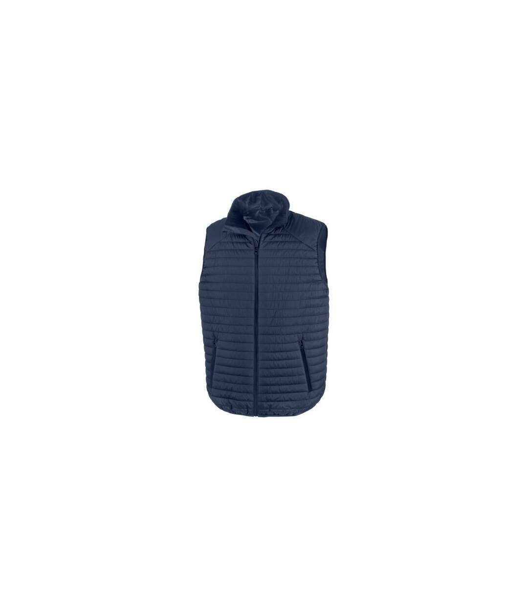 Unisex adult gilet navy/navy Result-1