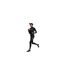 Womens/ladies Fast Dri-fit Leggings Black White Nike-1