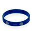 Leicester City FC Crest Silicone Wristband (Blue/White) (One Size)