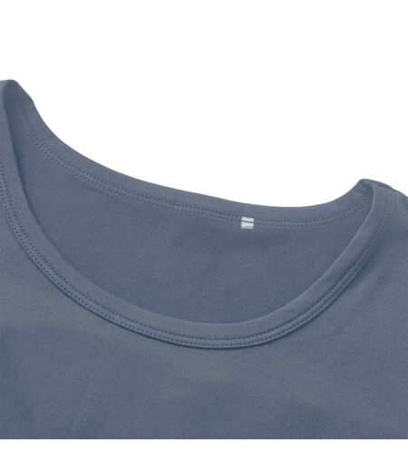Womens/ladies Essential T-shirt Blue LA Gear
