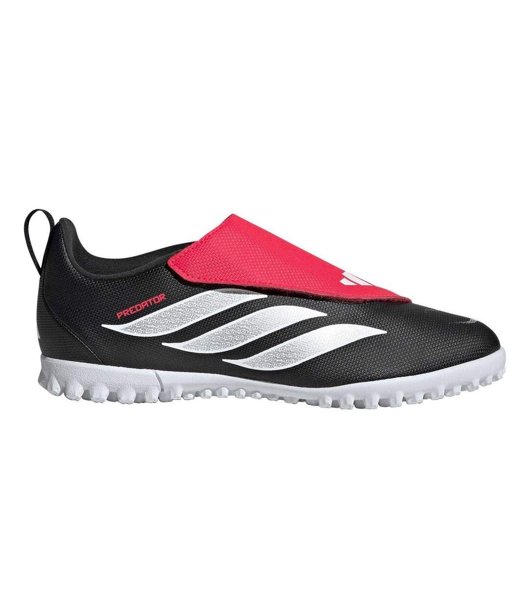 Baskets Predator Club Femme Noir Rouge Adidas-4