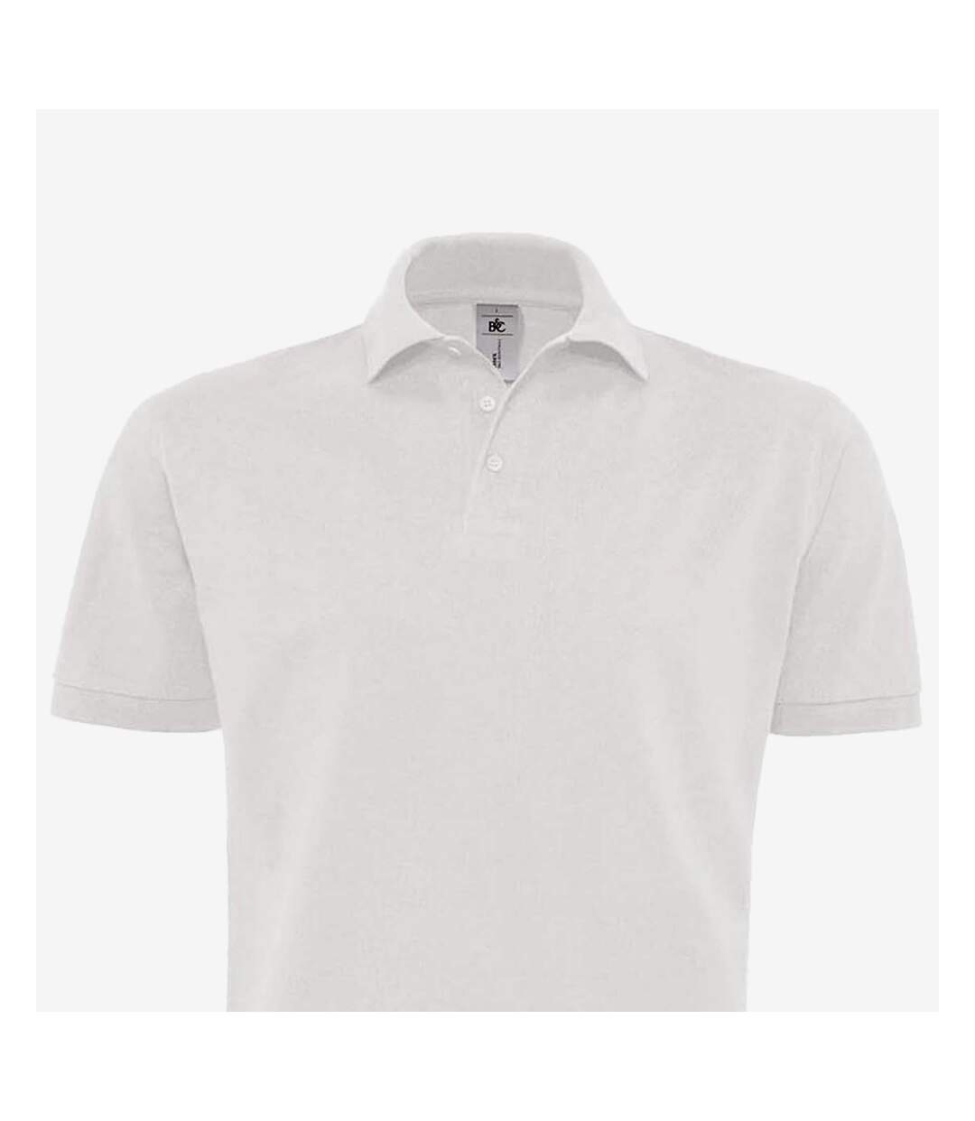 Polo heavymill homme blanc B&C B&C