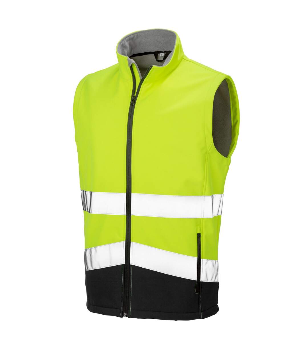 Veste sans manches homme jaune fluo / noir Safegard