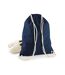 Drawstring Bag One Size French Navy Westford Mill-2