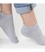 Chaussettes invisibles en coton avec poignées pour femme-3