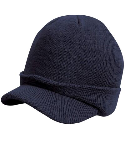Result Unisex Esco Army Knitted Winter Hat (Navy Blue)