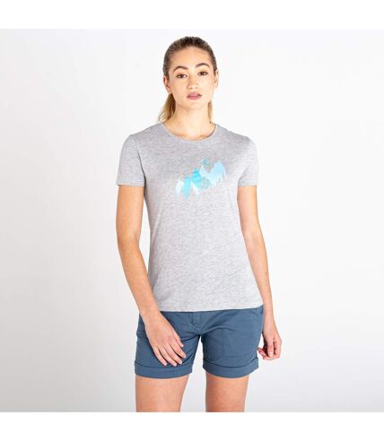 Dare 2B - T-shirt PEACE OF MIND - Femme (Gris clair) - UTRG7790