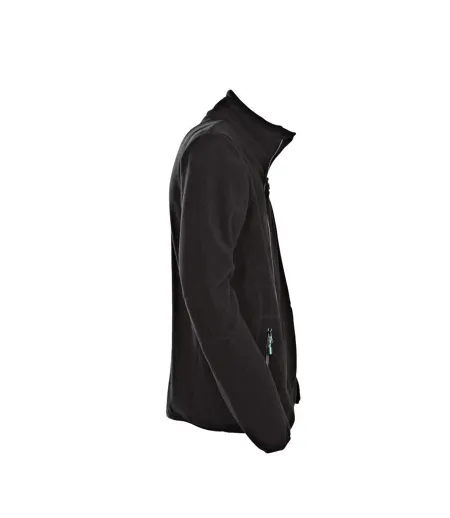 Mens Speedway Fleece Jacket Black Printer
