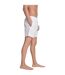 Mens Block Swim Shorts White Urban Classics-4
