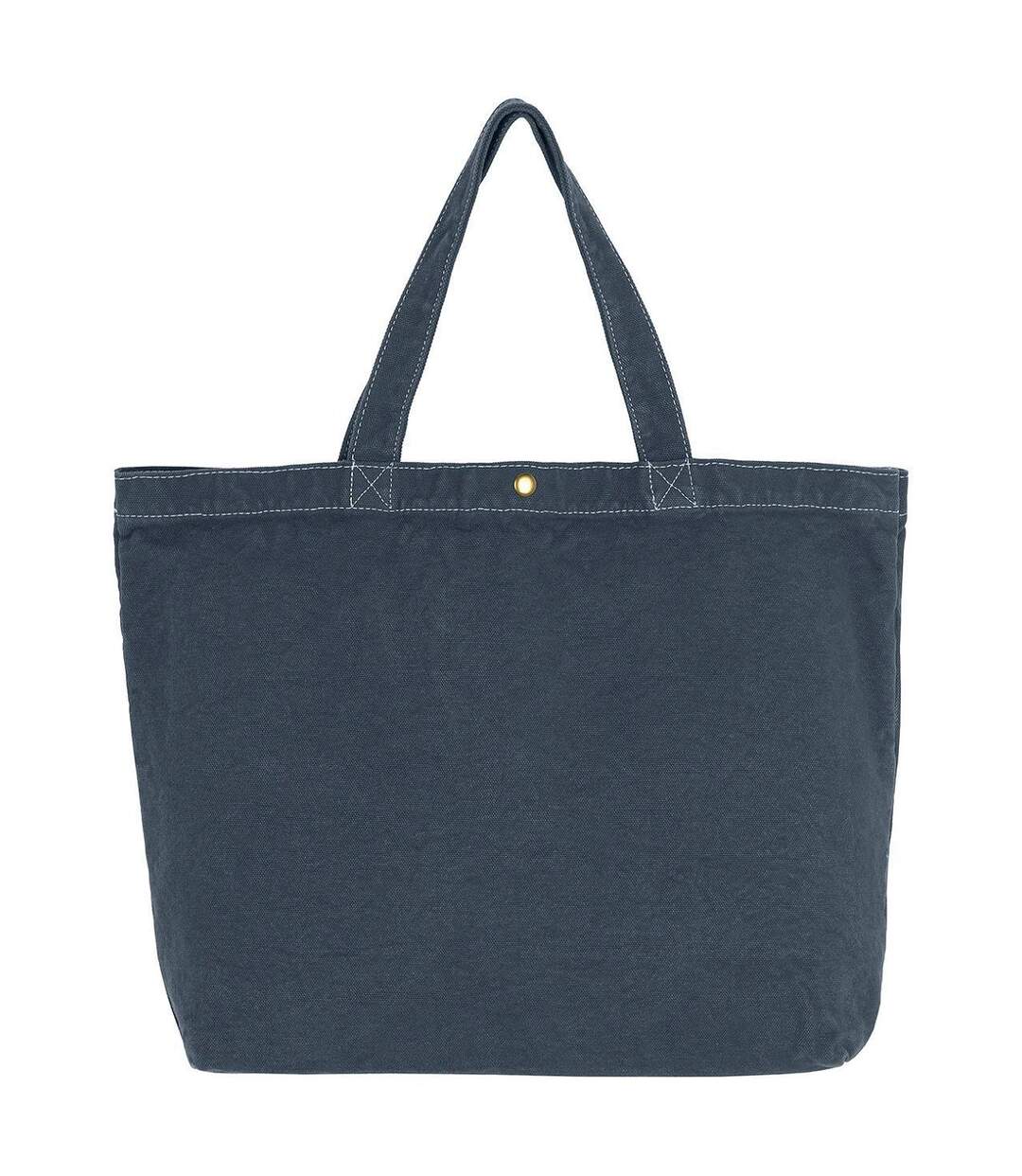 Grand sac cabas en toile - CA-4631 LCS - bleu denim-2