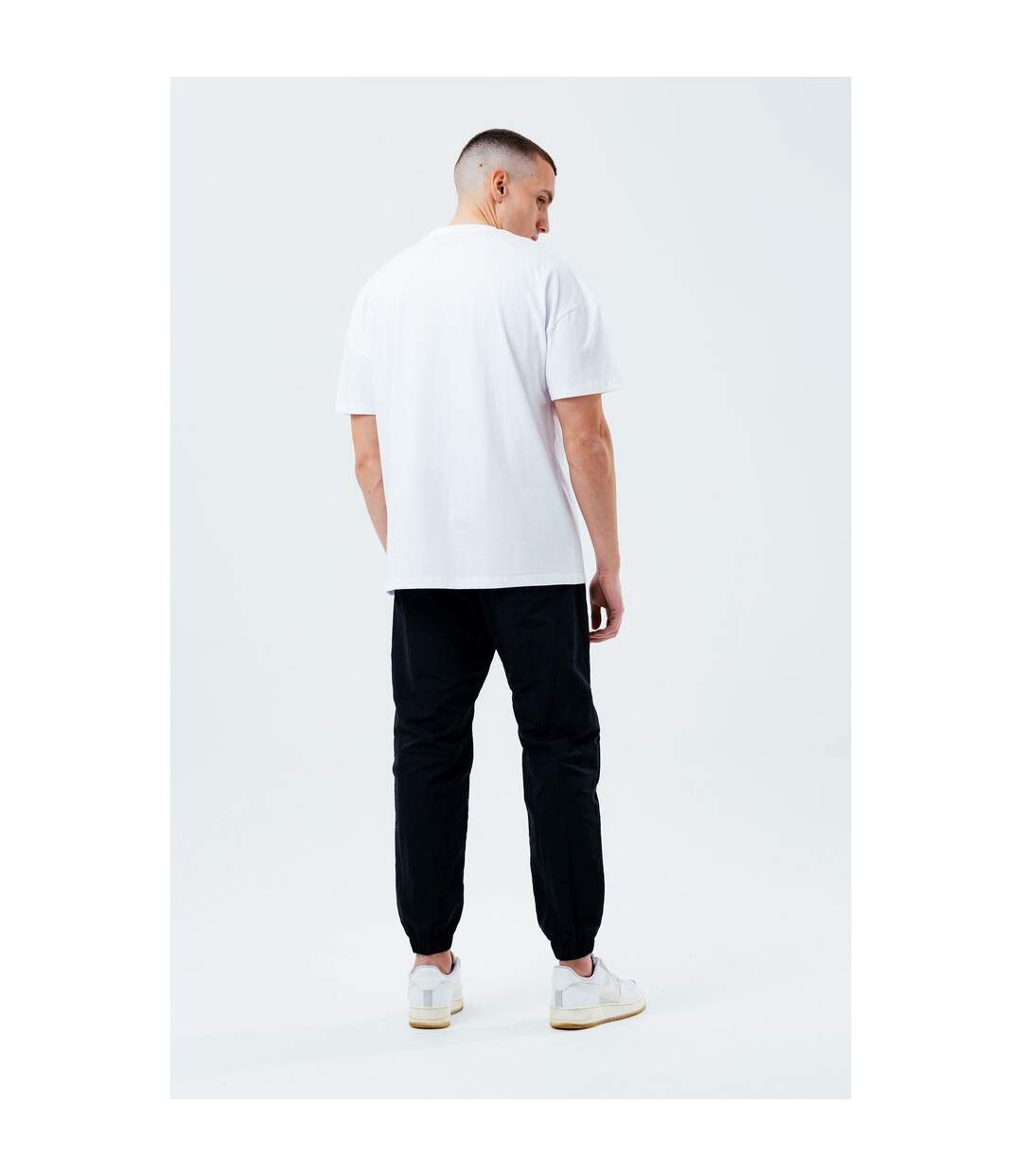 Hype Mens JH Oversized T-Shirt (White) - UTHY4761