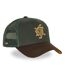 Casquette trucker uni filet logo brodé visière suédine English Pub Rock'n Free Life-4