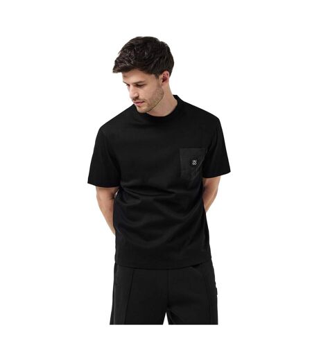 Mens Logo Regular T-shirt Black Hugo