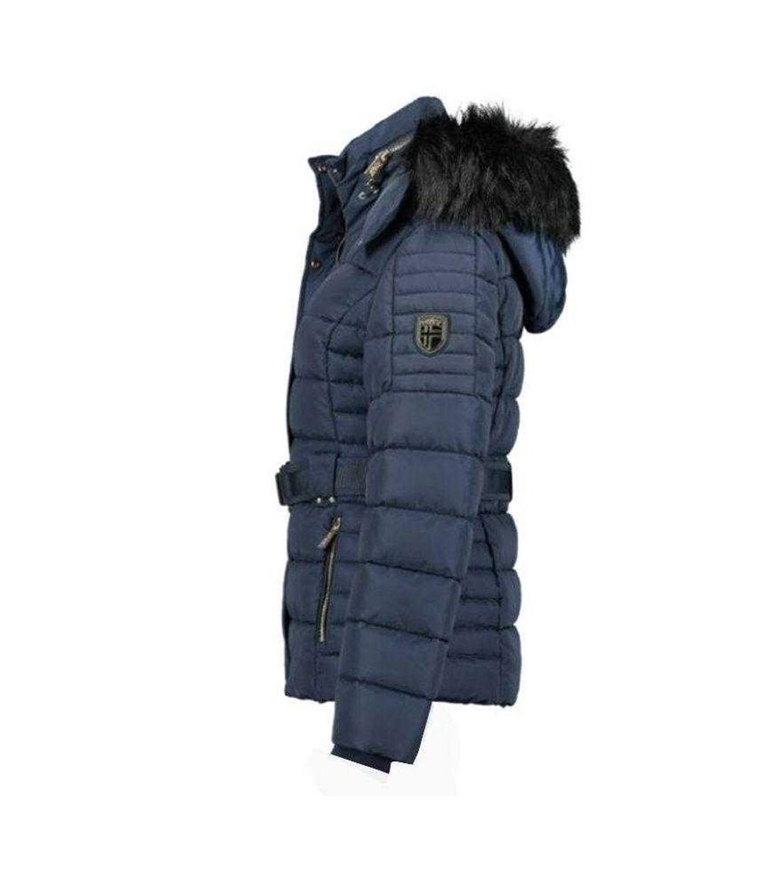 Doudoune Matelassée Blood Lady Femme Bleu Marine Foncé Geographical Norway-3