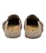 Ladies Buckle Clog Slippers Stone Closed Toe Mule UK 3-8-2