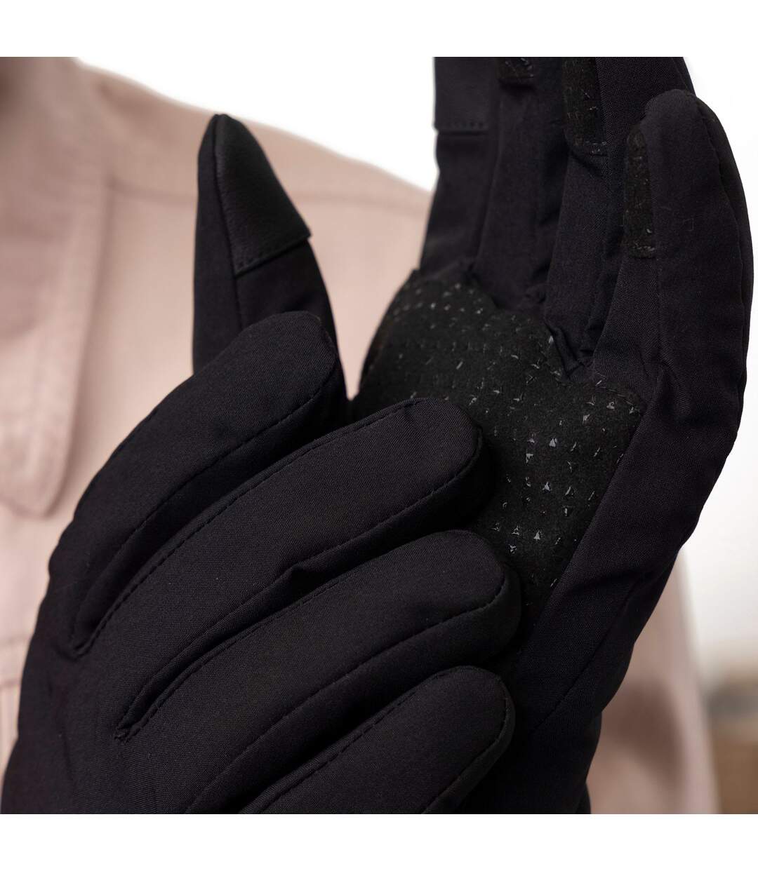 Gants Femme Impermeable Softshell Thermiques S/M-4