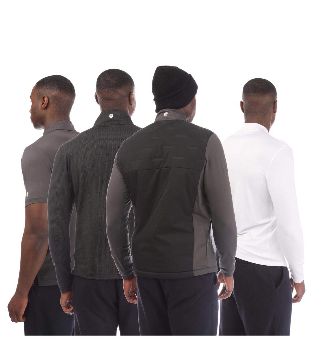 Ensemble Thermique Homme Gris Island Green-2