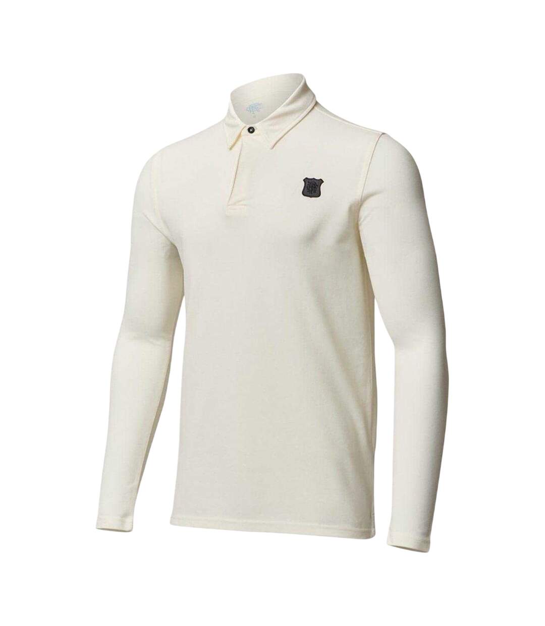 Polo Manches Longues Motif/style Rangers Fc Homme Blanc Castore-1