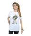 Disney Womens/Ladies Toy Story Buzz Lightyear Standing Cotton Boyfriend T-Shirt (Blanc) - UTBI46933-2
