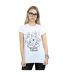 Disney T-shirt en coton Winnie The Pooh Collage Sketch Femme/Ladies (Blanc) - UTBI44821-2