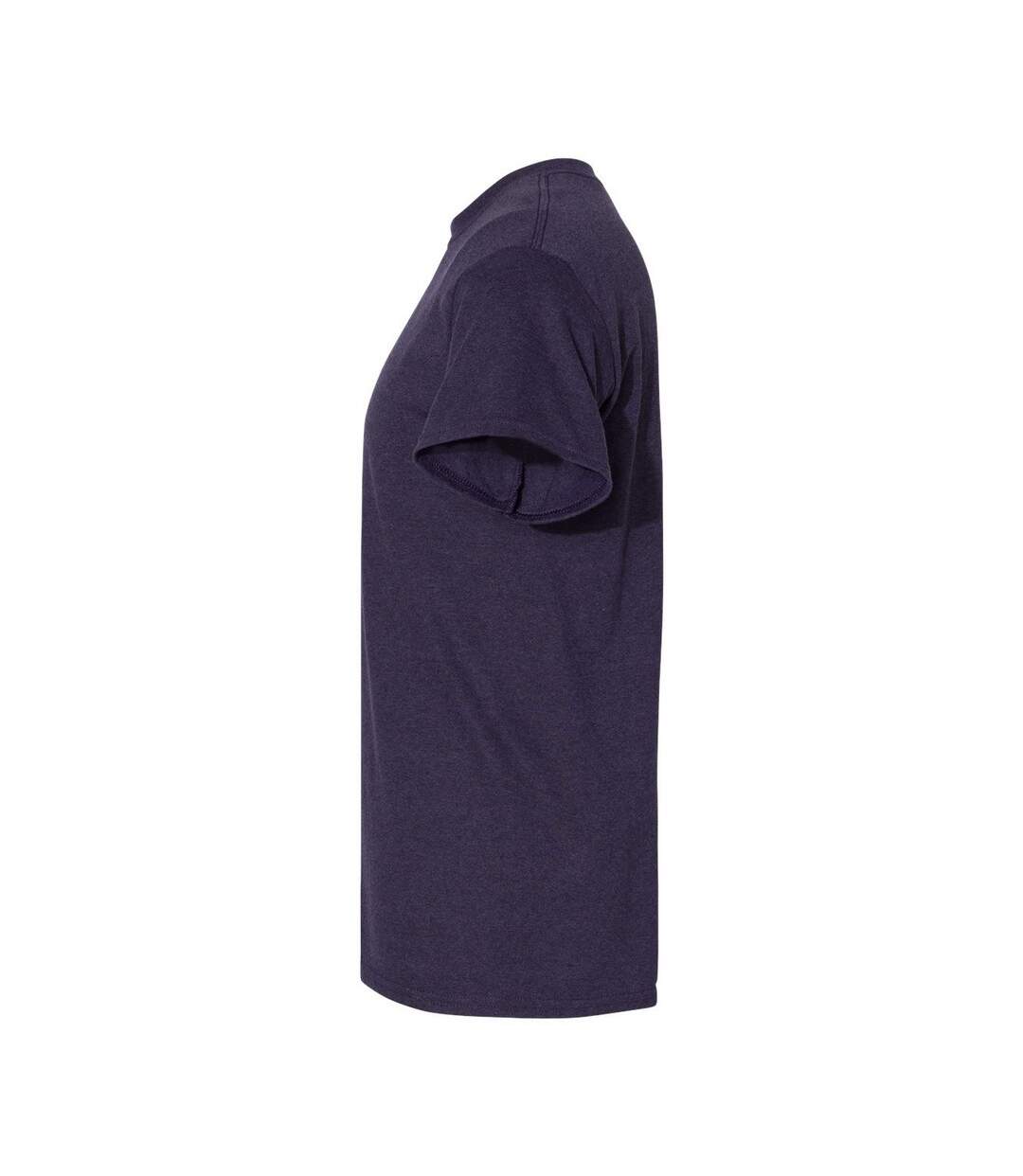 Mens Heavy Cotton T-shirt Blackberry Gildan-3