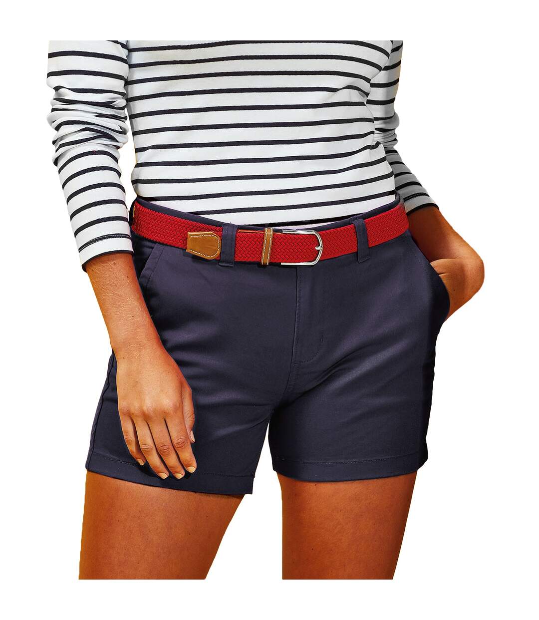 Asquith & Fox - Short - Femme (Bleu marine) - UTRW4812