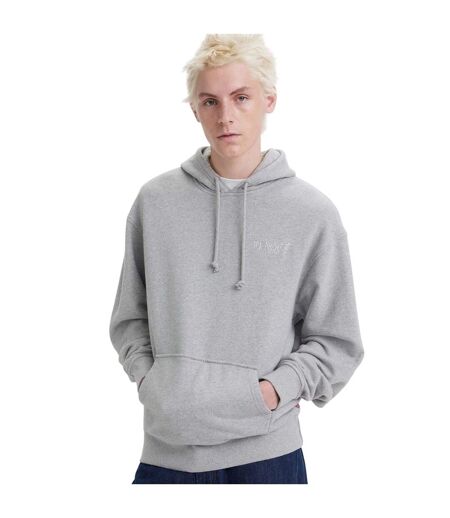 Sweat à capuche homme gris chiné Levis