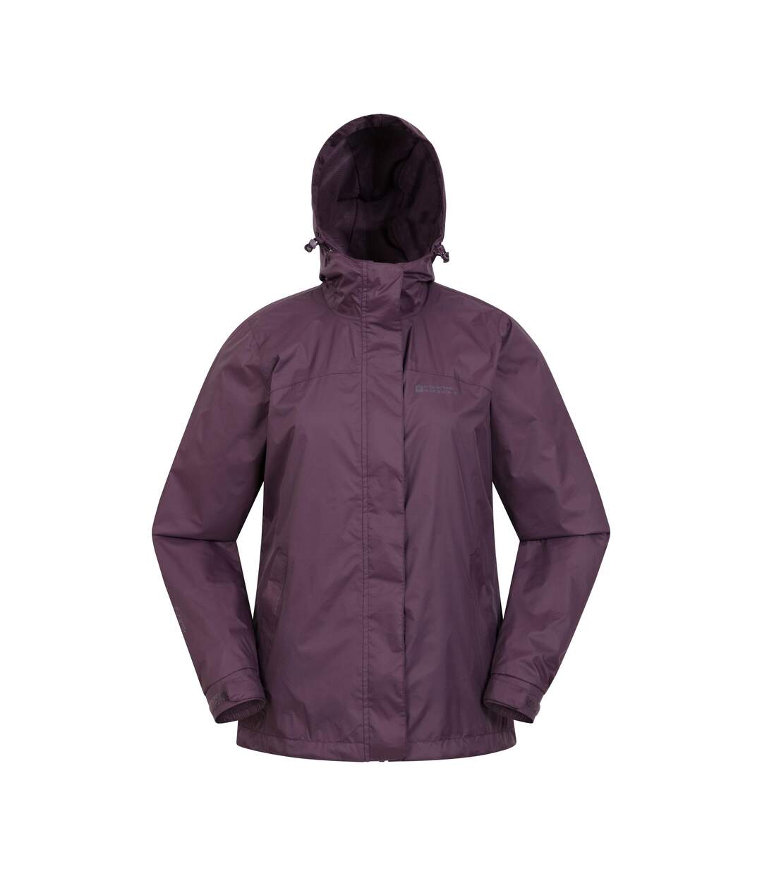 Womens/ladies torrent waterproof jacket dark purple Mountain Warehouse