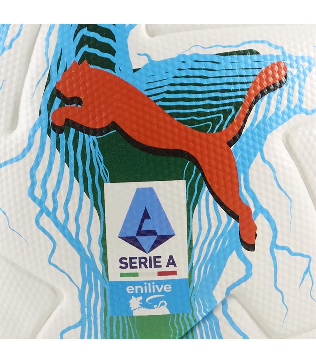 Unisex Adult Orbita Serie A Football 5 White Green Puma-3
