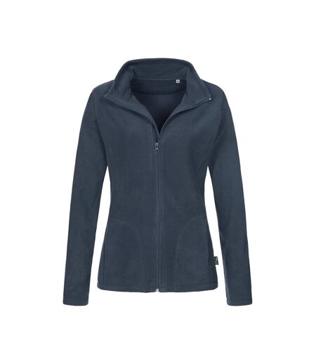 Stedman Womens/Ladies Active FZ Fleece (Blue Midnight) - UTAB297
