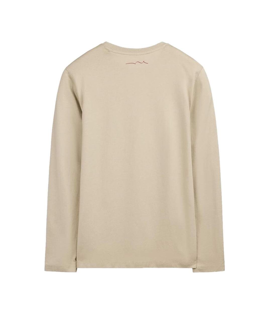 T-shirt beige homme teddy smith the tee 2-2