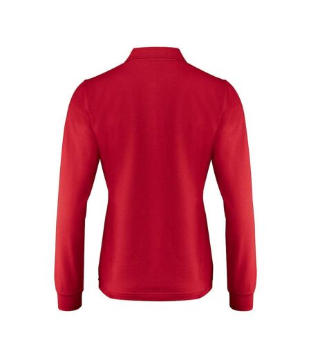 Womens/ladies Surf Pro T-shirt Red Printer