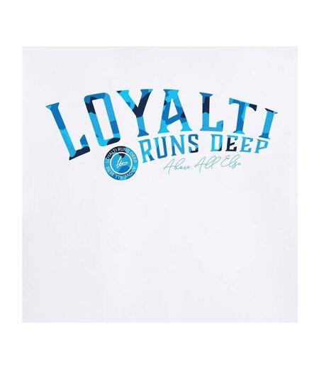 Unisex Adult Big Logo T-shirt White Loyalti