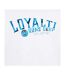 Unisex Adult Big Logo T-shirt White Loyalti-3