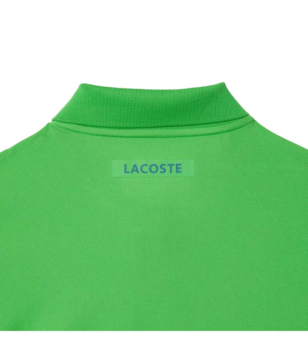 Mens Novak Djokovic Fan Regular Tennis Polo Shirt Green Lacoste-2