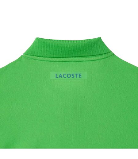 Mens Novak Djokovic Fan Regular Tennis Polo Shirt Green Lacoste