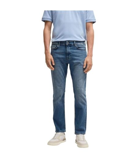 Mens Delaware Bc-l-c Slim Leg Jeans Blue Boss