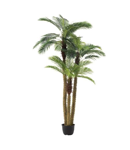Plante Artificielle en Pot 3 Palmiers 300cm Vert