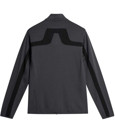 Mens Jarvis Logo Track Jacket Asphalt J.Lindeberg