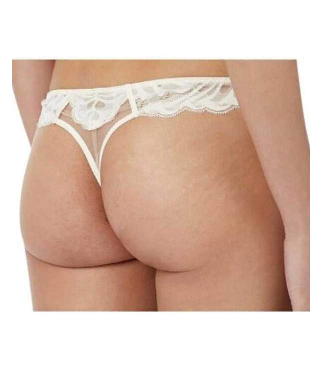 String Femme Blanc Calvin Klein-2