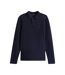 Polo Manches Longues Motif/style Chevron Homme Bleu Ciel Tommy Hilfiger-2