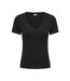 T-shirt noir femme jdy vaya 15378833-1